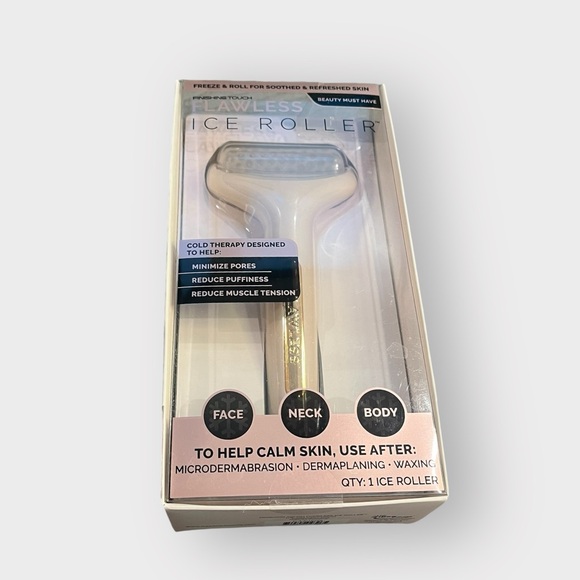 FInishing Touch Flawless Ice Roller - Microdermabrasion, Dermaplanning, Waxing - Picture 2 of 3